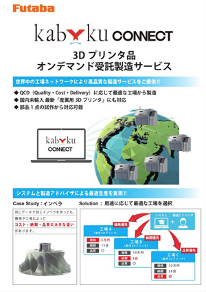 Kabuku Connect 3Dプリンタ品オンデマンド受託製造サービス